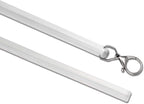 2 Pack 36 Inch Universal Drapery Pull Rod Invisible Clear Curtain Wand for Easier Opening and Back (Acrylic, 36") TOOFN