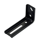 6-Pack Multipurpose Wall Mounted Curtain Bracket Thickened Metal and Super Strong Load-Bearing Capacity (Black) SOLOKOS Curtain Space